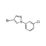 4-Bromo-1-(3-chlorophenyl)-1H-pyrazole