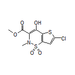 Methyl 6-Chloro-4-hydroxy-2-methyl-2H-thieno[2,3-e][1,2]thiazine-3-carboxylate 1,1-Dioxide