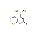 3-Bromo-5-fluoro-2-isopropoxyphenylboronic Acid