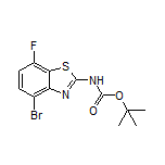 4-Bromo-N-Boc-2-amino-7-fluorobenzothiazole