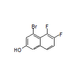 4-Bromo-5,6-difluoronaphthalen-2-ol