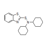 S-(2-Benzothiazolyl)-N,N-dicyclohexylthiohydroxylamine