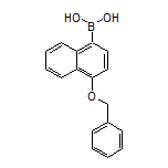 4-(Benzyloxy)naphthalene-1-boronic Acid