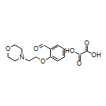 2-(2-Morpholinoethoxy)benzaldehyde Oxalate