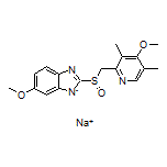 Sodium 6-Methoxy-2-[[(4-methoxy-3,5-dimethyl-2-pyridyl)methyl]sulfinyl]benzimidazol-1-ide