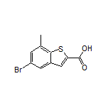 5-Bromo-7-methylbenzo[b]thiophene-2-carboxylic Acid