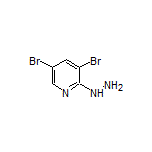 3,5-Dibromo-2-hydrazinylpyridine