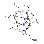 3-(3,5,7,9,11,13,15-Heptaisobutyl-2,4,6,8,10,12,14,16,17,18,19,20-dodecaoxa-1,3,5,7,9,11,13,15-octasilapentacyclo[9.5.1.13,9.15,15.17,13]icosan-1-yl)-1-propanamine