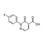 2-(4-Fluorophenyl)-3-oxo-2,3-dihydropyridazine-4-carboxylic Acid