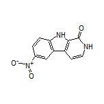 6-Nitro-2,9-dihydro-1H-pyrido[3,4-b]indol-1-one