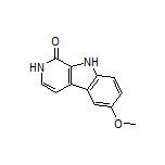 6-Methoxy-2,9-dihydro-1H-pyrido[3,4-b]indol-1-one