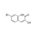 7-Bromo-3-hydroxyquinolin-2(1H)-one