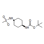 N-[cis-4-(Boc-amino)cyclohexyl]methanesulfonamide