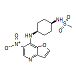 N-[cis-4-[(6-Nitrofuro[3,2-b]pyridin-7-yl)amino]cyclohexyl]methanesulfonamide