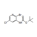 2-Bromo-5-chloro-N-Boc-3-aminopyridine