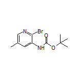 2-Bromo-N-Boc-3-amino-5-methylpyridine