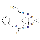 2-[[(3aR,4S,6R,6aS)-6-(Cbz-amino)-2,2-dimethyltetrahydro-3aH-cyclopenta[d][1,3]dioxol-4-yl]oxy]ethanol