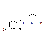 2-Bromo-6-[(4-chloro-2-fluorobenzyl)oxy]pyridine