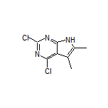 2,4-Dichloro-5,6-dimethyl-7H-pyrrolo[2,3-d]pyrimidine