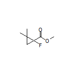 Methyl 1-Fluoro-2,2-dimethylcyclopropanecarboxylate