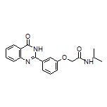 N-Isopropyl-2-[3-(4-oxo-3,4-dihydroquinazolin-2-yl)phenoxy]acetamide