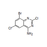 4-Amino-8-bromo-2,6-dichloroquinazoline