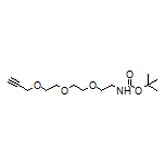 BocNH-PEG3-Propargyl