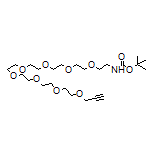 BocNH-PEG8-Propargyl