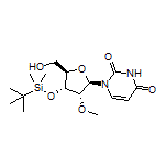 1-[(2R,3R,4R,5R)-4-[(tert-Butyldimethylsilyl)oxy]-5-(hydroxymethyl)-3-methoxy-2-tetrahydrofuryl]pyrimidine-2,4(1H,3H)-dione