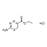 Ethyl 2-Amino-6H-1,3,4-thiadiazine-5-carboxylate Hydrochloride