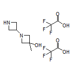 3-Methyl-[1,3’-biazetidin]-3-ol Bis(trifluoroacetate)