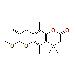 7-Allyl-6-(methoxymethoxy)-4,4,5,8-tetramethylchroman-2-one