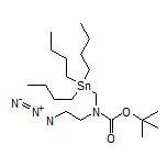 2-Azido-N-Boc-N-[(tributylstannyl)methyl]ethanamine