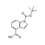 1-Boc-1H-indole-4-carboxylic Acid