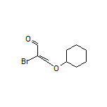 2-Bromo-3-(cyclohexyloxy)acrylaldehyde