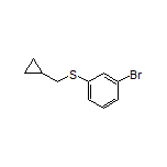 (3-Bromophenyl)(cyclopropylmethyl)sulfane