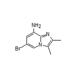 8-Amino-6-bromo-2,3-dimethylimidazo[1,2-a]pyridine