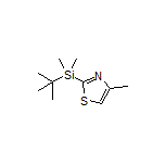 2-(tert-Butyldimethylsilyl)-4-methylthiazole