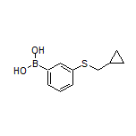 3-[(Cyclopropylmethyl)thio]phenylboronic Acid