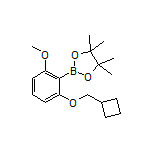 2-(Cyclobutylmethoxy)-6-methoxyphenylboronic Acid Pinacol Ester