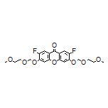 2,7-Difluoro-3,6-bis[(2-methoxyethoxy)methoxy]-9H-xanthen-9-one