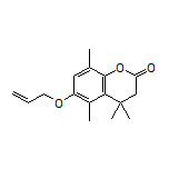 6-(Allyloxy)-4,4,5,8-tetramethylchroman-2-one