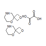 2,5-Dioxa-8-azaspiro[3.5]nonane Hemioxalate