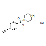 1-[(4-Ethynylphenyl)sulfonyl]piperazine Hydrochloride