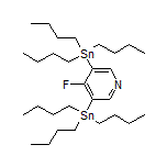 4-Fluoro-3,5-bis(tributylstannyl)pyridine