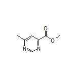 Methyl 6-Methylpyrimidine-4-carboxylate