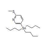 2-(Methylthio)-5-(tributylstannyl)pyridine