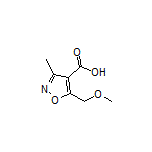 5-(Methoxymethyl)-3-methylisoxazole-4-carboxylic Acid