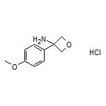 3-Amino-3-(4-methoxyphenyl)oxetane Hydrochloride