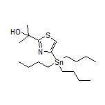 2-[4-(Tributylstannyl)-2-thiazolyl]-2-propanol